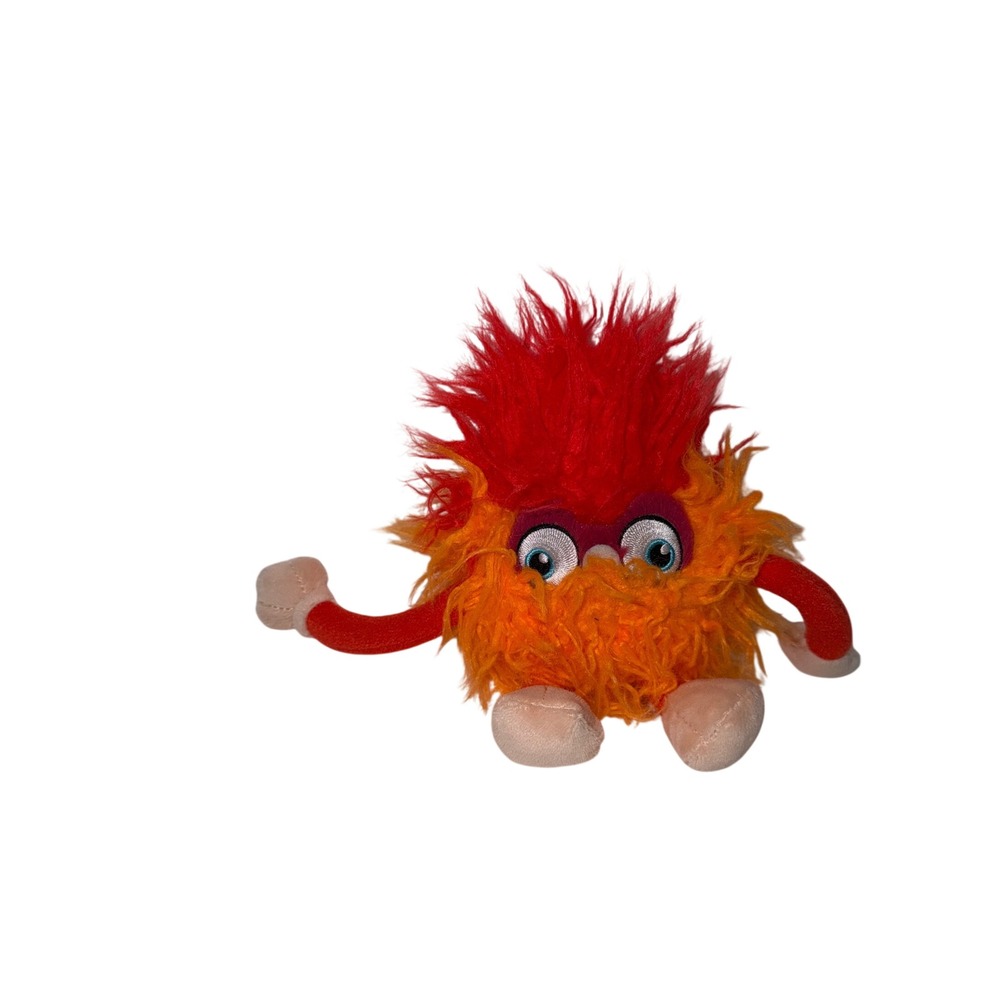 Smurfs Fuzz Plush Stuffed Animal Toy‎ Orange Red Shaggy Hair 2025 Paramount